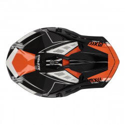 CASCO OFFROAD STEEL CARBON BIANCO ARANCIO | ACERBIS