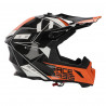 CASCO OFFROAD STEEL CARBON BIANCO ARANCIO | ACERBIS