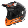 CASCO OFFROAD STEEL CARBON BIANCO ARANCIO | ACERBIS