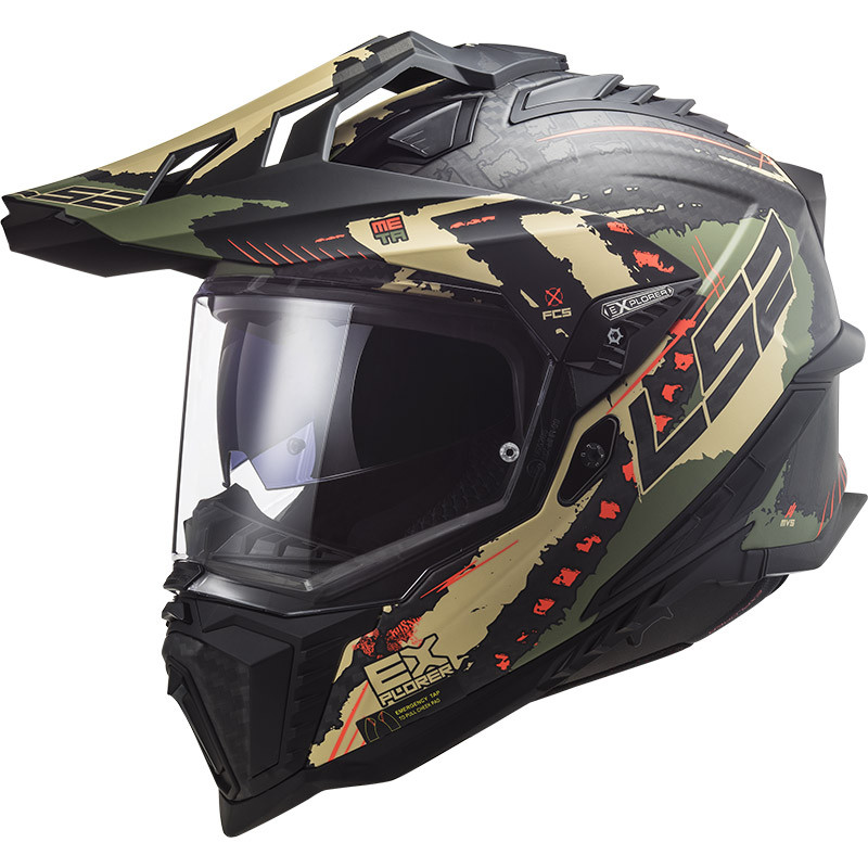 CASCO MX701 C EXPLORER EXTEND MATT MILITARY GREEN-06 | LS2