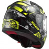 CASCO FF353 RAPID MINI VIGNETTE BLACK H-V YELLOW | LS2