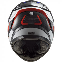 CASCO FF327 CHALLENGER CT2 ALLOY WHITE BLUE RED | LS2