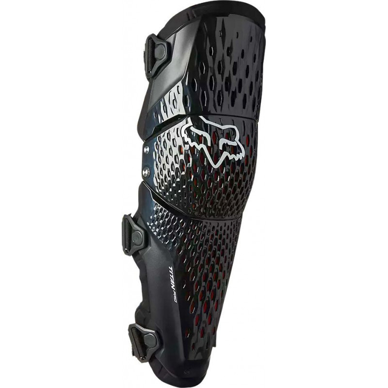 FX TITAN PRO D3O KNEE GUARD, CE BLACK | FOX RACING