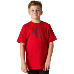 T-SHIRT FX YOUTH LEGACY SS TEE FLAME RED | FOX RACING