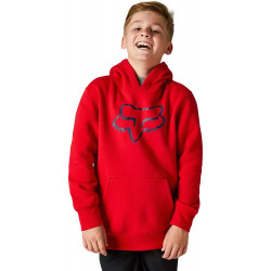 FELPA FX YOUTH LEGACY PULLOVER FLEECE FLAME RED | FOX RACING