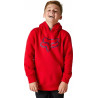 FELPA FX YOUTH LEGACY PULLOVER FLEECE FLAME RED | FOX RACING