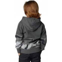 FELPA FX YOUTH LINDON ZIP FLEECE BLACK CAMO | FOX RACING