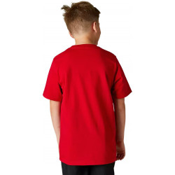 T-SHIRT FX YOUTH LEGACY SS TEE FLAME RED | FOX RACING