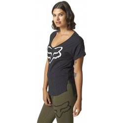 FX WOMENS BOUNDARY SS TOP BLACK | FOX RACING