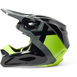 CASCO OFFROAD FX YOUTH V1 XPOZR HELMET DOT ECE BLACK GREY | FOX RACING