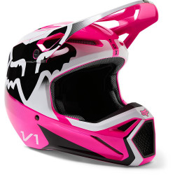 CASCO OFFROAD FX V1 LEED HELMET DOT ECE PINK | FOX RACING