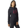 FELPA FX WOMENS BOUNDARY PULLOVER FLEECE BLACK PINK | FOX RACING