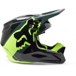 CASCO OFFROAD FX YOUTH V1 XPOZR HELMET DOT ECE BLACK GREY | FOX RACING