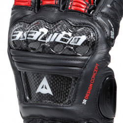 DRUID 4 GUANTI BLACK LAVA-RED WHITE MAN | DAINESE