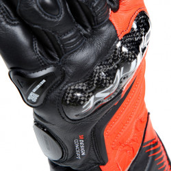 CARBON 4 LONG GUANTI BLACK FLUO-RED WHITE MAN | DAINESE
