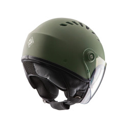 CASCO JET EL TOP VERDE AIRBORNE OPACO | TUCANO URBANO