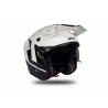 CASCO OFFROAD SHERATAN JET WHITE-BLACK GLOSSY | UFO PLAST