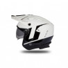 CASCO OFFROAD SHERATAN JET WHITE-BLACK GLOSSY | UFO PLAST