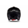 CASCO OFFROAD SHERATAN JET BLACK-RED MATT | UFO PLAST