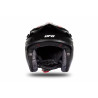 CASCO OFFROAD SHERATAN JET BLACK-RED GLOSSY | UFO PLAST