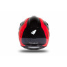 CASCO OFFROAD SHERATAN JET BLACK-RED GLOSSY | UFO PLAST