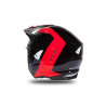 CASCO OFFROAD SHERATAN JET BLACK-RED GLOSSY | UFO PLAST