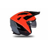 CASCO OFFROAD SHERATAN JET RED-BLACK-GREY GLOSSY | UFO PLAST