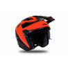 CASCO OFFROAD SHERATAN JET RED-BLACK-GREY GLOSSY | UFO PLAST