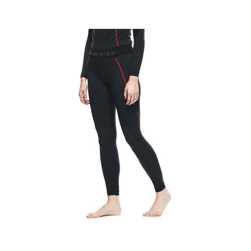 THERMO PANTS LADY BLACK RED | DAINESE