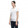 DAINESE T-SHIRT LOGO LADY WHITE BLACK | DAINESE