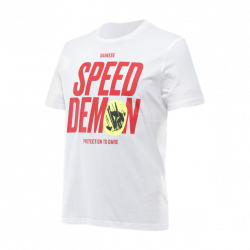 KNEE DOWN T-SHIRT BRILLANT WHITE | DAINESE