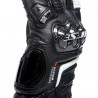 CARBON 4 LONG LADY LEATHER GLOVES BLACK BLACK WHITE | DAINESE