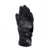 CARBON 4 LONG LADY LEATHER GLOVES BLACK BLACK WHITE | DAINESE