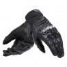 CARBON 4 SHORT LEATHER GLOVES BLACK BLACK | DAINESE