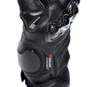 CARBON 4 SHORT LEATHER GLOVES BLACK BLACK | DAINESE