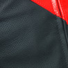 SPORTIVA LEATHER JACKET PERF. BLACK-MATT LAVA-RED WHITE | DAINESE