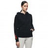 DAINESE HOODIE LOGO LADY BLACK BLACK | DAINESE