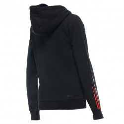 DAINESE HOODIE LOGO LADY BLACK BLACK | DAINESE