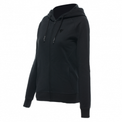 DAINESE HOODIE LOGO LADY BLACK BLACK | DAINESE