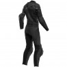 MIRAGE LADY LEATHER 2PCS SUIT BLACK BLACK WHITE | DAINESE