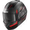 CASCO EVO ES KRYD MAT ANTHRACITE BLACK RED | SHARK