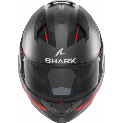 CASCO EVO ES KRYD MAT ANTHRACITE BLACK RED | SHARK