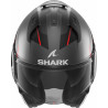 CASCO EVO ES KRYD MAT ANTHRACITE BLACK RED | SHARK