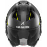 CASCO EVO ES KRYD  ANTHRACITE BLACK YELLOW | SHARK