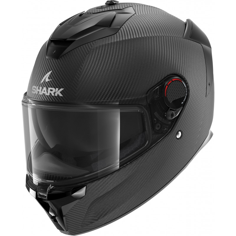 CASCO SPARTAN GT PRO CARBON  SKIN MAT CARBON MAT | SHARK