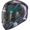 CASCO D-SKWAL 2 SHIGAN   BLACK VIOLET GLITTER | SHARK