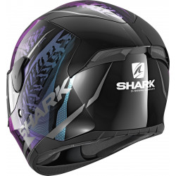 CASCO D-SKWAL 2 SHIGAN   BLACK VIOLET GLITTER | SHARK