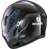 CASCO D-SKWAL 2 SHIGAN   BLACK VIOLET GLITTER | SHARK