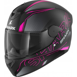 CASCO D-SKWAL 2 CADIUM MAT BLACK VIOLET BLACK | SHARK