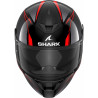 CASCO D-SKWAL 2 CADIUM   BLACK RED BLACK | SHARK